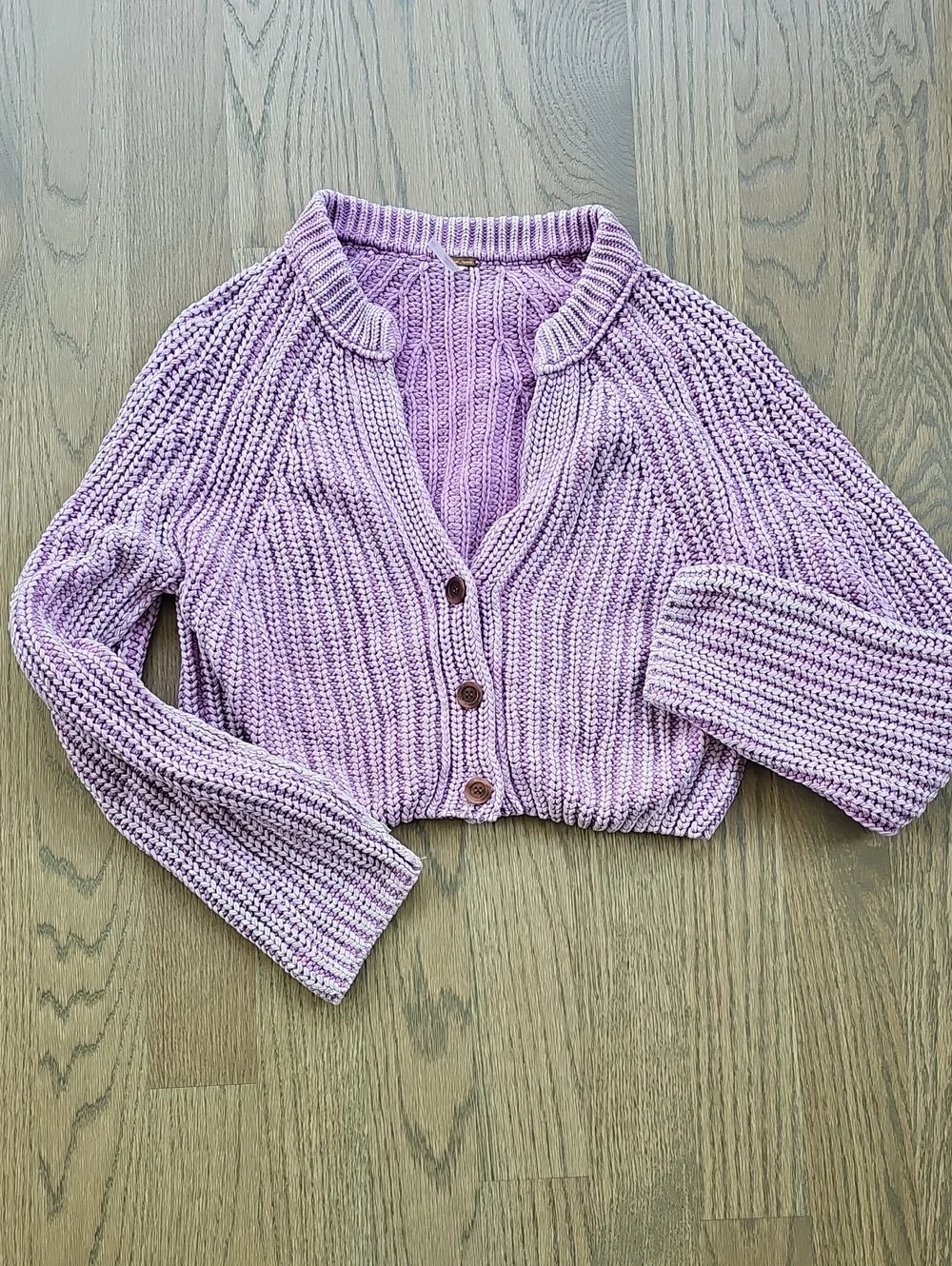 Free People Sweet Nothing Cardi – Spring Fling Light Purple – Size Medium
